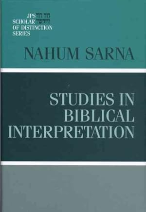 Seller image for Studies in Biblical Interpretation for sale by GreatBookPrices