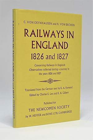 Railways in England, 1826 and 1827 - Concerning Railways in England: Observations Collected Durin...