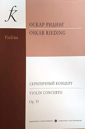 Concerto in B minor. Op. 35. Version for violin and string orchestra by G. Korchmar. Score and parts