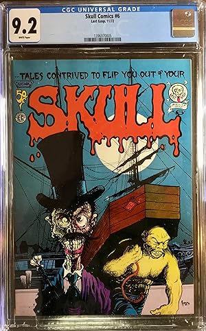 Seller image for SKULL No. 6 (Nov. 1972) CGC Graded 9.2 (NM-) for sale by OUTSIDER ENTERPRISES