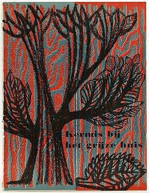 Original Print-KERMIS-GRIJZE HUIS-FAIR-FOREST-Elffers-Harmsen-1949