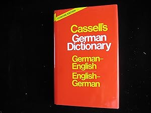 Seller image for Cassell's German Dictionary: German-English English-German for sale by HERB RIESSEN-RARE BOOKS