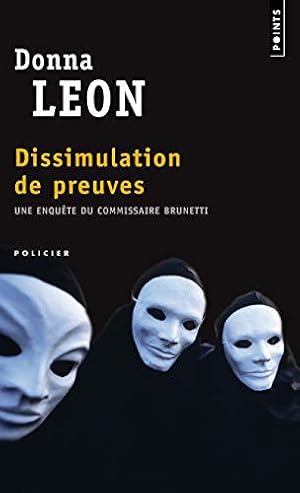 Seller image for Dissimulation de preuves for sale by JLG_livres anciens et modernes