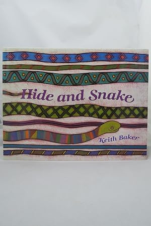 Bild des Verkufers fr HIDE AND SNAKE (DJ is protected by a clear, acid-free mylar cover) zum Verkauf von Sage Rare & Collectible Books, IOBA