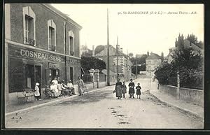 Carte postale Ste-Radegonde, Avenue Thiers