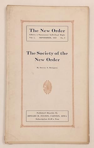 The Society of the New Order