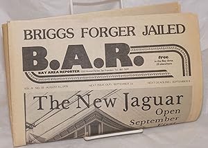 Immagine del venditore per B.A.R. Bay Area Reporter: vol. 8, #18, August 31, 1978: Briggs Forger Jailed/ Jack Lira In memoriam venduto da Bolerium Books Inc.