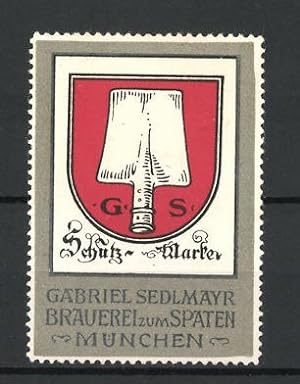 2 Jubiläums Edtition 1997 Bierglas Gabriel Sedlmayr Spaten München /S259 