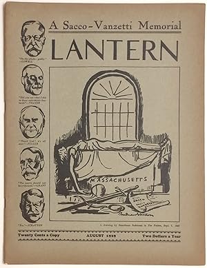 Lantern, a monthly counter-current publication, vol. 2, no. 3 (August, 1929). A Sacco-Vanzetti me...