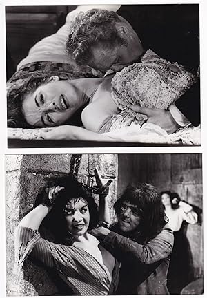 Bild des Verkufers fr Blood of the Vampire (Four original photographs from the 1958 film) zum Verkauf von Royal Books, Inc., ABAA