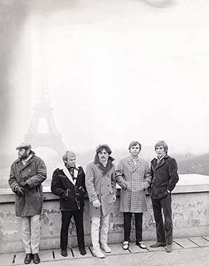 Original photograph of The Beach Boys in Paris, circa 1960s
