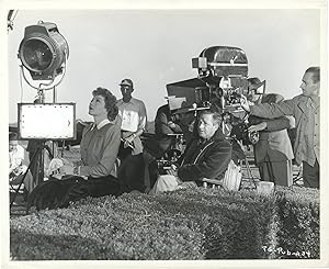 Seller image for Without Reservations (Original photograph of Claudette Colbert and Mervyn Leroy on location for the 1946 film) for sale by Royal Books, Inc., ABAA