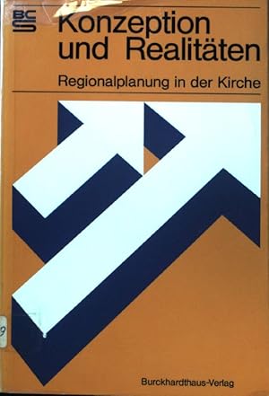 Bild des Verkufers fr Konzeption und Realitten : Testbezirke in d. Evang. Landeskirche Wrttemberg; Regionalplanung in d. Kirche. zum Verkauf von books4less (Versandantiquariat Petra Gros GmbH & Co. KG)