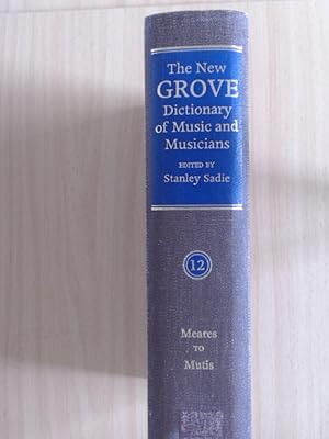Imagen del vendedor de The New Grove Dictionary of Music and Musicians a la venta por avelibro OHG