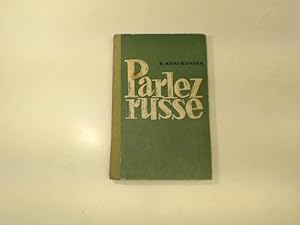 Parlez russe; französisch- russisches Buch (Russisch sprechen);