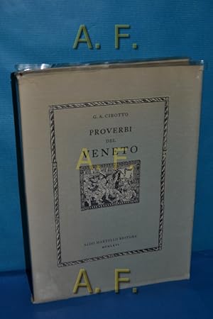 Immagine del venditore per Proverbi del Veneto. venduto da Antiquarische Fundgrube e.U.