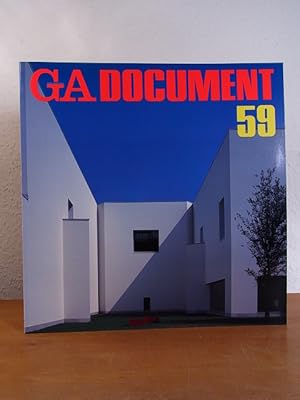 Imagen del vendedor de GA - Global Architecture Document 59 [English - Japanese] a la venta por Antiquariat Weber