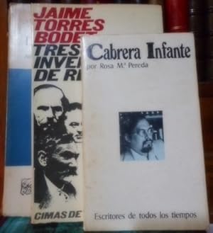 DÍAZ MIRÓN su vida y su obra (CON ABUNDANTES SUBRAYADOS) + CABRERA INFANTE + TRES INVENTORES DE R...