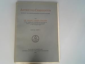 Seller image for Antike und Christentum : Kultur-und religionsgeschichtliche Studien. Band III: Heft 3. for sale by Antiquariat Bookfarm