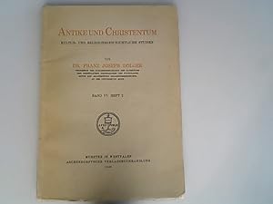 Immagine del venditore per Antike und Christentum : Kultur-und religionsgeschichtliche Studien. Band VI: Heft 2. venduto da Antiquariat Bookfarm