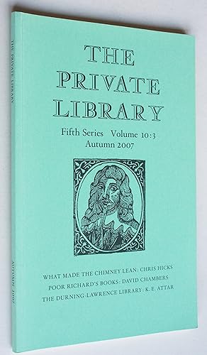 The Private Library Fifth Series Volume 10:3