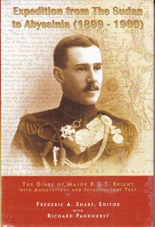 Immagine del venditore per Expedition From The Sudan to Abyssinia (1899 1900): The Diary of Major R. G. T. Bright venduto da Never Too Many Books