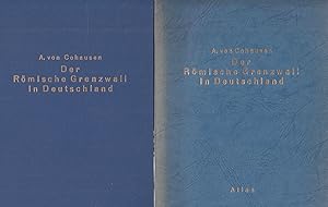 Bild des Verkufers fr Der rmische Grenzwall in Deutschland: Militrische und technische Beschreibung. - [Textband und Mappe]. - zum Verkauf von Antiquariat Tautenhahn