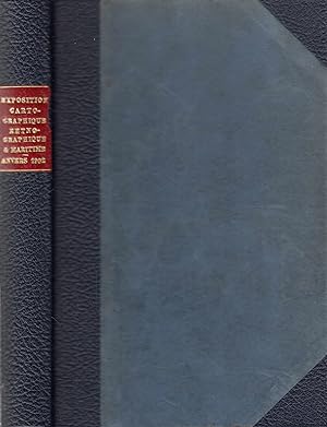 Catalogue de l'Exposition Cartographique, Ethnographique et Maritime. - Catalogus der Tentoonstel...
