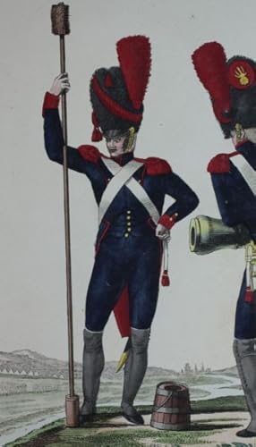 Canonier à pied de la Garde, en 1813. -