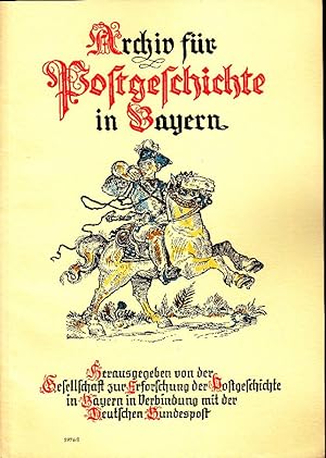 Archiv für Postgeschichte in Bayern. Nr. 1. 1976. -