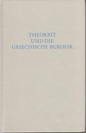 Imagen del vendedor de Theokrit und die griechische Bukolik. - a la venta por Antiquariat Tautenhahn