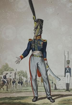 Garde Royale Officier d'Infanterie. (Grande Tenue). -