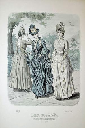 Bild des Verkäufers für Der Bazar, Illustrirte Damen-Zeitung. Juli 1888. - [Modestich]. - zum Verkauf von Antiquariat Tautenhahn