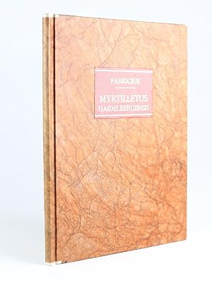 Seller image for Myrtilletus Urbana Sive Illustris Urbis Haidelbergensis Descriptio Historica. - for sale by Antiquariat Tautenhahn