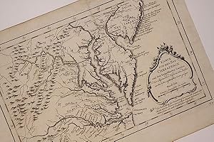 Karte von der Bay Chesapeack und den benachbarten Landen. Zur allgemeinen Historie der Reisen aus...