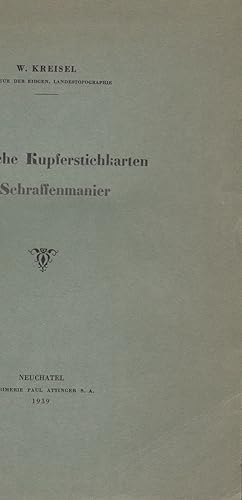 Historische Kupferstichkarten in Schraffenmanier. -