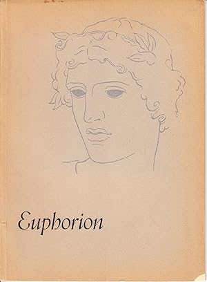 Euphorion: Eine Kursiv von Walter Tiemann. Geschnitten und herausgegeben von Gebr. Klingspor, Off...