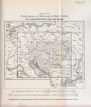 Preis-Verzeichnis der vom k. u. k. militär-geographischen Institute in Wien herausgegebenen Karte...