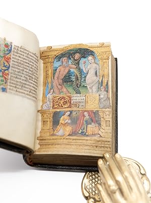 Seller image for Near Miniature Book of Hours, Use of Rome, in Latin and French, illuminated manuscript on vellum for sale by Sokol Books Ltd. ABA ILAB