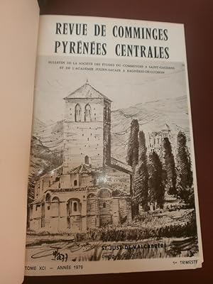 Revue de Comminges Pyrénées Centrale T. XCI 1978 ( Année Complète).