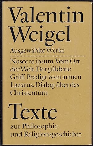 Ausgewählte Werke. Hrsg. v. Eduard Winter