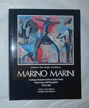 Seller image for Marino Marini - Catalogue Raisonne of the Graphic Works (Engravings and Lithographs) 1919 - 1980 for sale by David Bunnett Books