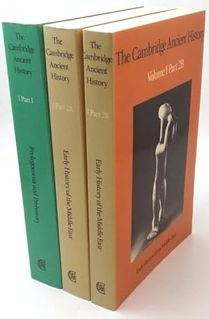 Bild des Verkufers fr The Cambridge Ancient History Vol 1. Part: Prolegomena and Prehistory. Part 2A-B: Early History of the Middle East. zum Verkauf von Rnnells Antikvariat AB