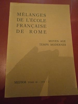 Moyen-Age - Temps Modernes. Italie - Tome 90 - 2.