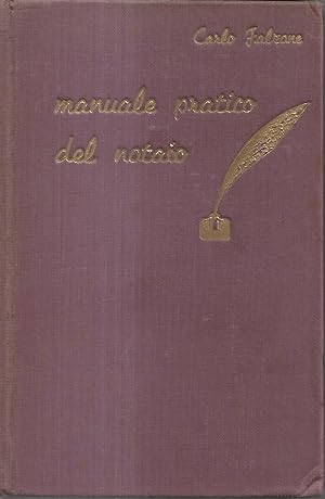 Immagine del venditore per Manuale pratico del notaio formulario generale venduto da Libreria Del Corso