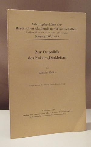 Bild des Verkufers fr Zur Ostpolitik des Kaisers Diokletian. zum Verkauf von Dieter Eckert