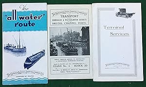 The Severn & Canal Carrying Company Ltd (3 items - advertising flyer, 'The "All Water" Route' lea...