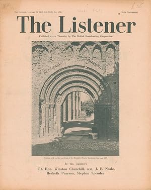 The Listener. Vol. XLIII No.1096