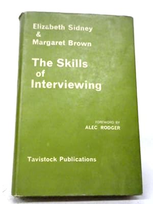 Imagen del vendedor de Skills of Interviewing a la venta por World of Rare Books