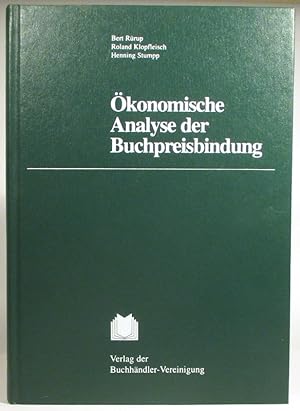 Ökonomische Analyse der Buchpreisbindung.